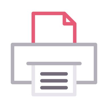 faks renk çizgisi simgesi