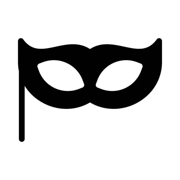 Ikona Płaskiego Symbolu Twarzy — Wektor stockowy