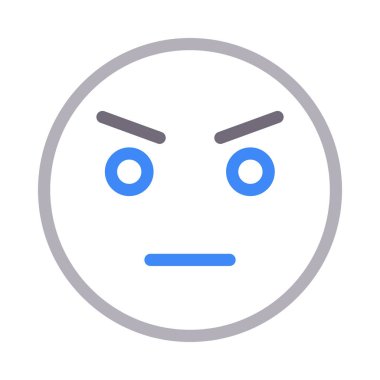 yüz renk çizgisi simgesi