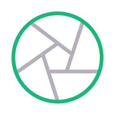 fotoğraf makinesi renk satırı simgesi