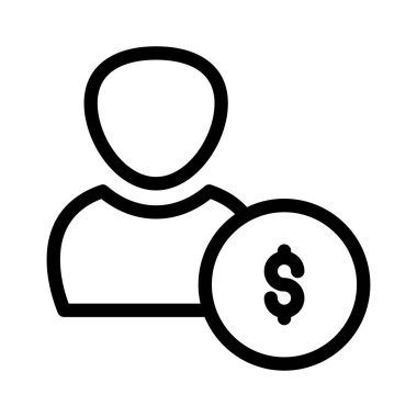 Hesap ince çizgi simgesi