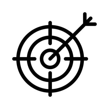 odak ince çizgi simgesi