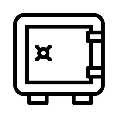 soyunma ince çizgi simgesi