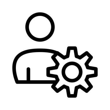 kullanıcı ince çizgi simgesi