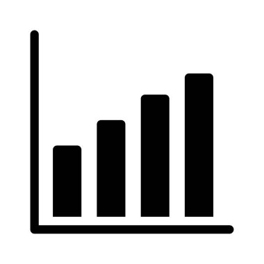 grafik glyph düz simgesi