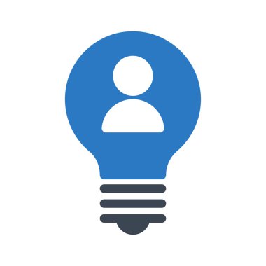 yaratıcı glif renk simgesi