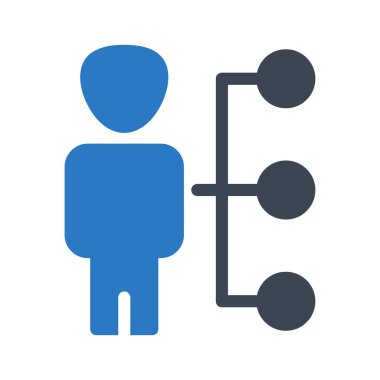 bağlantı glif renk simgesi