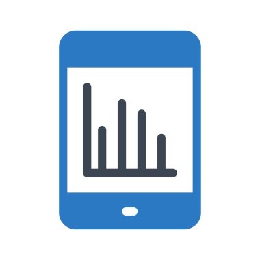 grafik glif renk simgesini