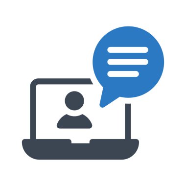 ileti glif renk simgesi