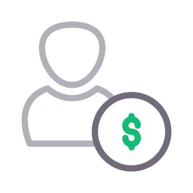 hesap renk çizgisi simgesi