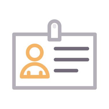 rozet renk çizgisi simgesi