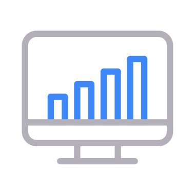grafik renk çizgisi simgesi