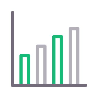 grafik renk çizgisi simgesi