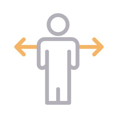 profil renk çizgisi simgesi