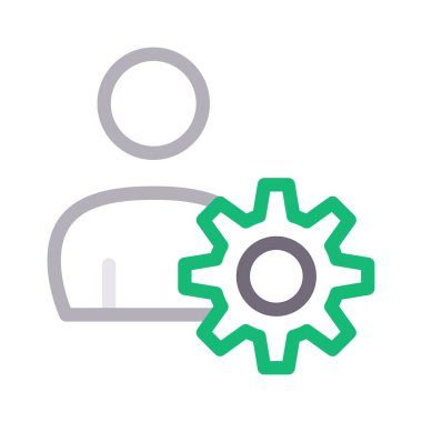 kullanıcı renk çizgisi simgesi