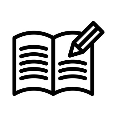 ince çizgi yazma simgesi