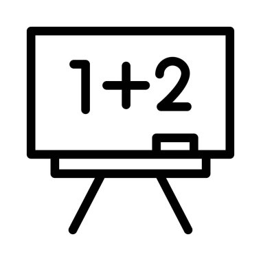 Eğitim ince çizgi simgesi