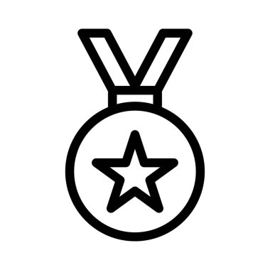 ödül ince çizgi simgesi