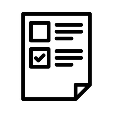 belge ince çizgi simgesi