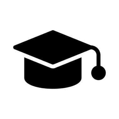 derece glyph düz simgesi