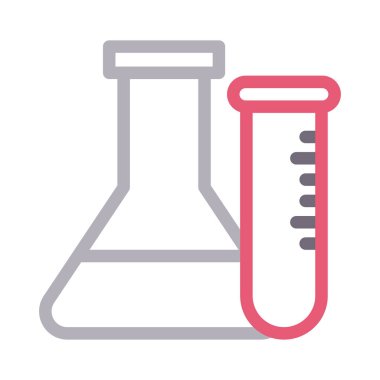 laboratuvar renk çizgisi simgesi