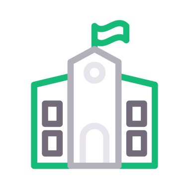 kolej renk çizgisi simgesi