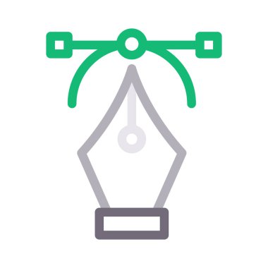 tasarım renk çizgisi simgesi