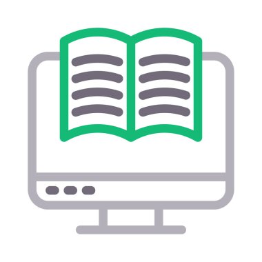 eğitim renk çizgisi simgesi