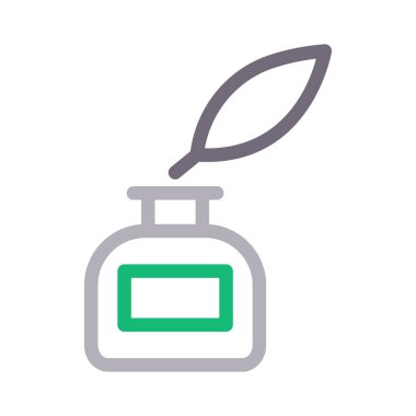 tüy renk çizgisi simgesi