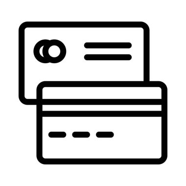 kart ince çizgi simgesi