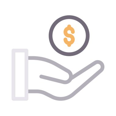 dolar renk çizgisi simgesi