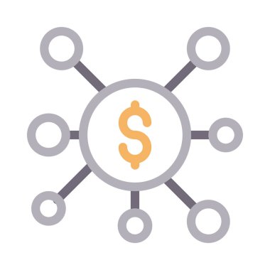 ağ renk çizgisi simgesi