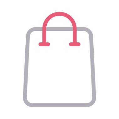 alışveriş renk çizgisi simgesi