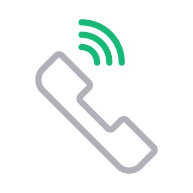 telefon renk çizgisi simgesi