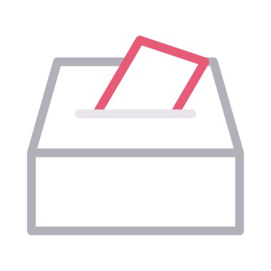 zarf renk çizgisi simgesi