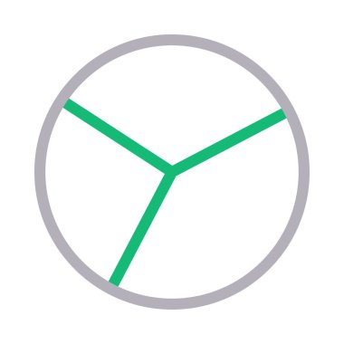 grafik renk çizgisi simgesi