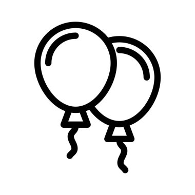 balon ince çizgi simgesi