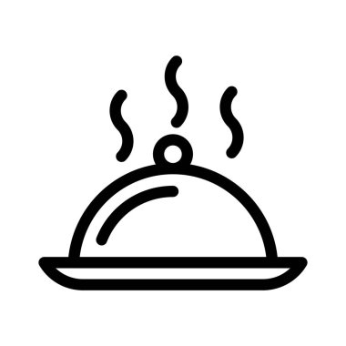 gıda ince çizgi simgesi