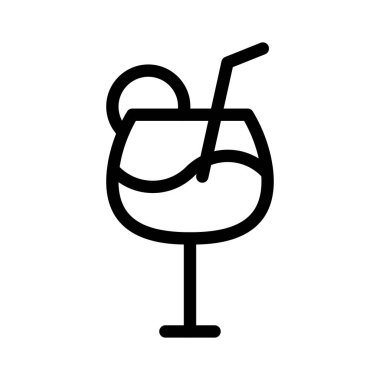 soda ince çizgi simgesi