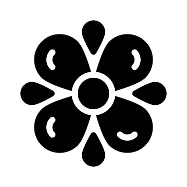 Doğa sembolü düz simge