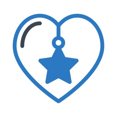 kalp glif renk simgesi