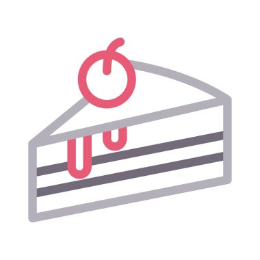 tatlı renk çizgisi simgesi