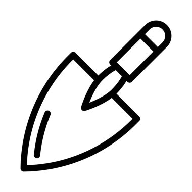 Bina ince çizgi simgesi