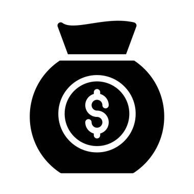 para glyph düz simgesi