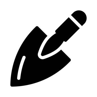 bina glyph düz simgesi