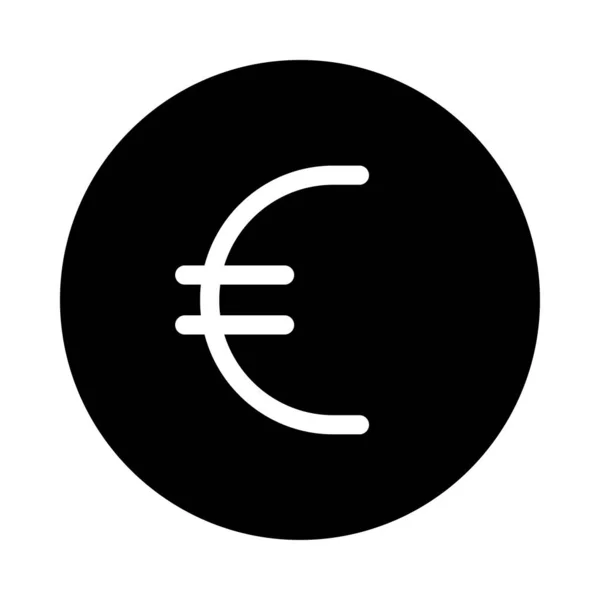 Значок Плоского Монетного Знака — стоковый вектор