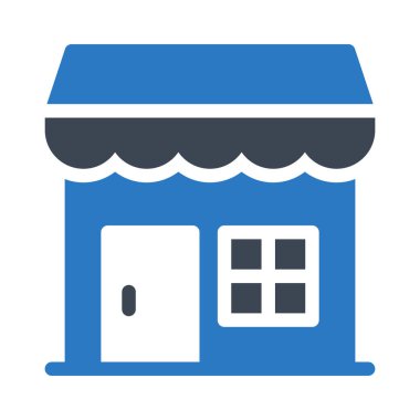 mağaza glyph renk simgesi