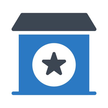 yıldızlı glyph renk simgesi