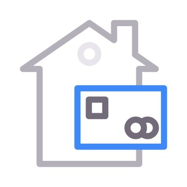 kart renk çizgisi simgesi