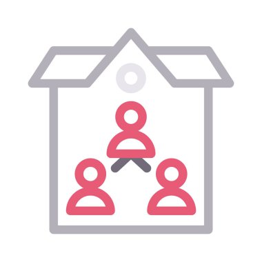 ev renk çizgisi simgesi